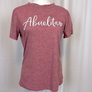 Heather Pink Abuelita T-Shirt